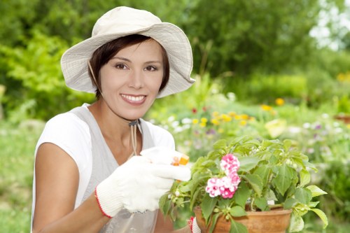 Client approving a landscaping booking and quotation details